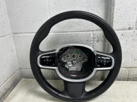 235.vo1x21 Volvo 2021 Xc90 Black Leather Steering Wheel Oem Heated