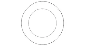 988119 Volvo Genuine Pressure Line O-ring