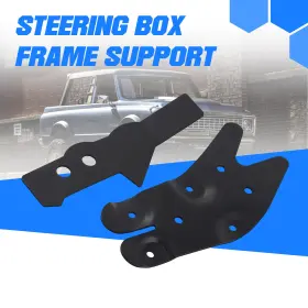 Warrenau 718174183107 Steering Box Frame Support Kit Fit For 73-87 Chevy Gmc C/k Pickup Suburban