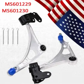 Ms601230 Yksei-autoparts Pair Front Lower Control Arm Ball Joint For 2016-2021 Honda Pilot 2014-2020 Mdx
