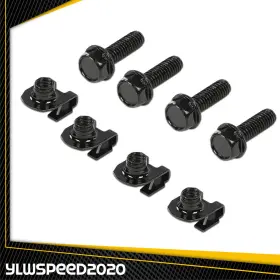 V-02lka0001abk Ylwspeed20 Fit For 55-07 Gmc Chevrolet Front Shock Lower Mounting Bolts And Nuts Hardware Set