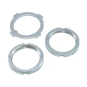 D50f-nuts-a Yukon Gear And Axle Spindle Nuts Washers Dana 50 60 Front Kit 10008