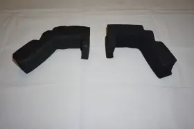 Zm-2569 Zip Products 69 70 71 72 73 74 75 C3 Corvette Frame Rail #2 Body Mount Rubber Shields Pair