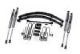 Zonf3f Zone Offroad Zor Leaf Springs - Suspension Kit Adjustable Performance