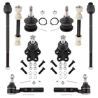 Boxi (set Of 10) Front Upper Lower Ball Joints + Sway Bar Links Tie Rod End... New. Price: $109.58.