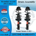 Monroe Oem Front Struts For 2012-2017 Hyundai Accent 1.6L Lifetime Warranty New. Price: $282.75.