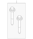 Genuine *2016-2019 Ford Gear Assembly Mount Bolt W717867-S900 New. Price: $13.20.