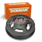 Dorman Engine Harmonic Balancer For 2011-2017 Chrysler 200 3.6L V6 Cylinder Hd New. Price: $82.46.