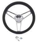 Grant Billet Classic Series Black Wheel For Chevy Logo- 1901-2 New. Price: $324.30.