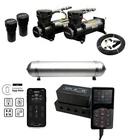 Premium Onair 4V Management Kit W/ Dual Stealth Compressors & Lift Tank - 3P New. Price: $1999.99.