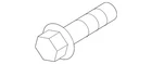 Genuine Nissan Knuckle Bolt 40178-7S06D New. Price: $16.24.