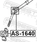 For Febest AS-1640 Cross Shaft Joint, Steering Column Neu. Price: $14.27.