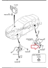 F1895122Y Rear Oem Headlight Height Leveling Sensor Link Mazda RX-8 RX8 08.2008- New. Price: $65.29.