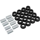 Speedway Motors Four-bar Rod End Plastic Bushing Kit For 1/2 Inch Bolt, Set Of 8 New. Price: $32.99.