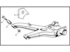 Genuine Bmw Trailing Arm, Right 33-32-1-119-600 New. Price: $480.54.