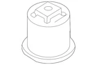 Genuine Volkswagen Suspension Cross-member Front Bushing 5Q0-505-145-J New. Price: $33.66.
