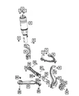 Genuine Mopar Hex Head Screw And Washer 06512994AA Qty New. Price: $18.10.