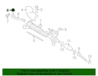 Genuine Ford Outer Tie Rod Castle Nut -W711889-S441 New. Price: $17.26.
