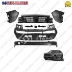 Front Bumper Cover Kit With Upper & Lower Grille For 2025 Nissan Kicks Models New. Price: $733.09.