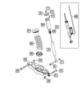 Genuine Mopar Spring Isolator Upper 5181930AA New. Price: $39.13.