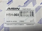 Aisin HSH-003 Oem Suspension Ride Height Sensor Oe# 33136-STX-A01 -front Right New. Price: $69.99.