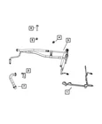 Genuine Mopar Power Steering Hose Clip 4695734 New. Price: $7.09.