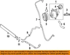 Mercedes Oem 07-21 CL550 Pump Hoses-ps Insulator 0004660400 New. Price: $252.48.