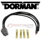 Dorman Techoice Hvac Blower Motor Resistor Connector For 2008-2010 Chrysler Qu New. Price: $37.21.