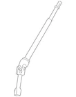 Genuine Nissan Steering Shaft Universal Joint 48080-1JA0A New. Price: $607.55.