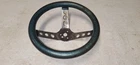 Vintage Racing Aqua Metal Flake Steering Wheel Sprint Car Midget Racer Hotrod Used. Price: $470.25.