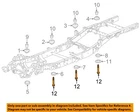 Gm Oem 01-24 Aurora Cab Assembly-mount Bolt 11562587 New. Price: $22.44.