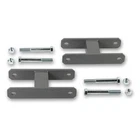 For Jeep Wrangler 87-95 1.25" Non-greaseable Rear Lifted Leaf Spring Shackles New. Price: $107.49.