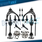 Front Cv Axles Wheel Hubs Control Arms Suspension Kit For Silverado Sierra 1500 New. Price: $476.09.