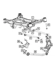 Genuine Mopar Suspension Bracket 68246682AA New. Price: $50.76.