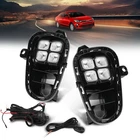 2018-2020 Kia Rio Led Drl Daytime Running Light Front Fog Lamps W/ Turn Us New. Price: $61.21.