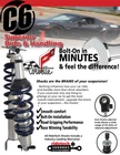 Ridetech Hq Coilover System, Fits 2005-2013 Corvette C6, Adjustable Shocks, D5 New. Price: $2400.00.