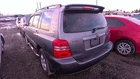 Driver Left Front Spindle/knuckle Awd Fits 01-03 Highlander 31787886 Used. Price: $129.15.
