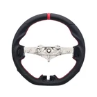 Revesol 3D Red Leather Steering Wheel For 11-17 Jeep Wrangler Jk Rubicon New. Price: $233.10.