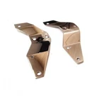 1953-56 Ford Truck Dennis Carpenter Front Bumper To Arm Brackets Stainless New. Price: $69.95.