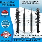 Monroe Oem Front Strut W/sway Bar Link & Rear Shock For 2019-2020 Honda Hr-v 4X4 New. Price: $345.36.