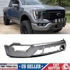 Carbonized Gray Front Bumper W/ 6 Sensor Holes 2021-2023 Ford F-150 F150 New. Price: $241.99.