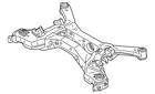 Genuine Nissan Cross-member 55400-6RA1B New. Price: $778.58.