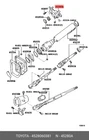 Genuine Oe Ignition Lock Housing, 4528060381 For Toyota 45280-60381 Neu. Price: $175.35.
