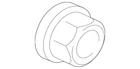 Genuine Nissan Stabilizer Link Nut 01225-A2011 New. Price: $11.63.