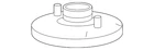 Genuine Acura Base Rear Shock Absorber Mounting 52675-T3V-A01 New. Price: $61.33.
