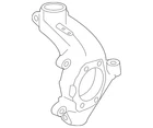 Genuine Nissan Steering Knuckle 40015-4CE0A New. Price: $435.92.