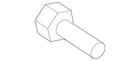 Genuine Nissan Knuckle Mount Bolt 081B4-4401A New. Price: $18.57.