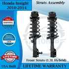 Monroe Genuine Oem Front Struts For 2010-2014 Honda Insight Lifetime Warranty New. Price: $183.00.