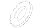 Genuine Mitsubishi Upper Seat MB910184 New. Price: $18.62.