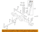 Genuine Gm 96057634 Lock Nut Shock Absorber /stabilizer Bar Fits 89-04 Tracker New. Price: $10.07.